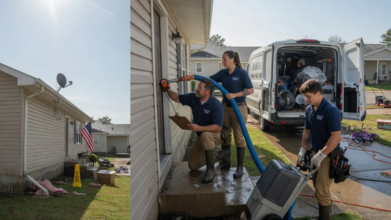 Ceiling Water Damage Restoration in Newburg, WV near me